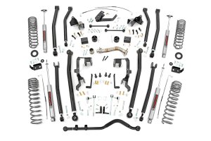 Jeep Wrangler Suspension Lift Kit - Rough Country - 4 Inch Long Arm - '12-'18